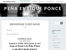 Tablet Screenshot of enriqueponce-dax.com